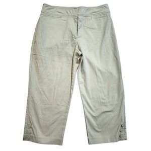 Sag Harbor Crop Kahki Petite Pants - 8P
